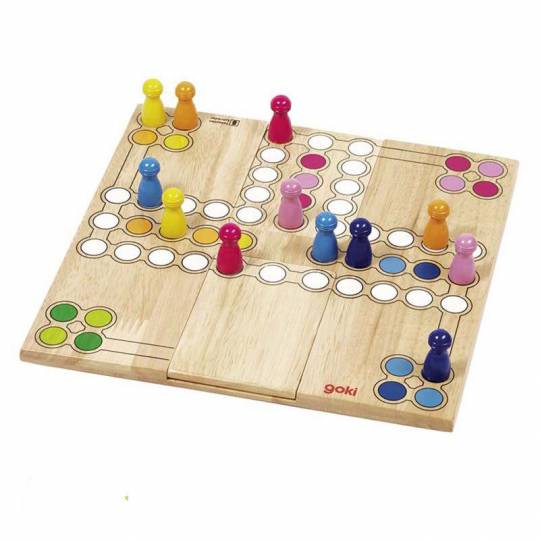 Jeu de Ludo petits chevaux Goki - 1