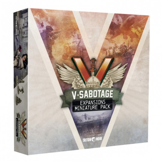 V-Sabotage - Expansions Miniature Pack Triton Noir - 1