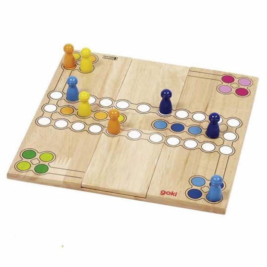 Jeu de Ludo petits chevaux Goki - 2