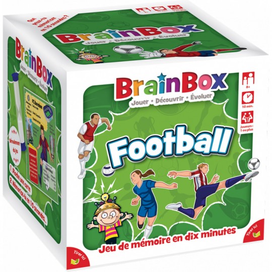 BrainBox Football green board games - 1
