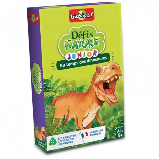 Défis Nature Junior - Au temps des dinosaures Bioviva Editions - 1