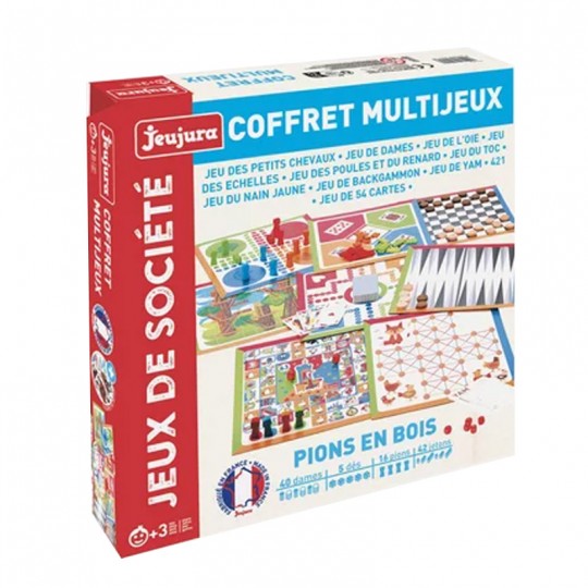 Coffret multijeux de société - Jeujura Jeujura - 1