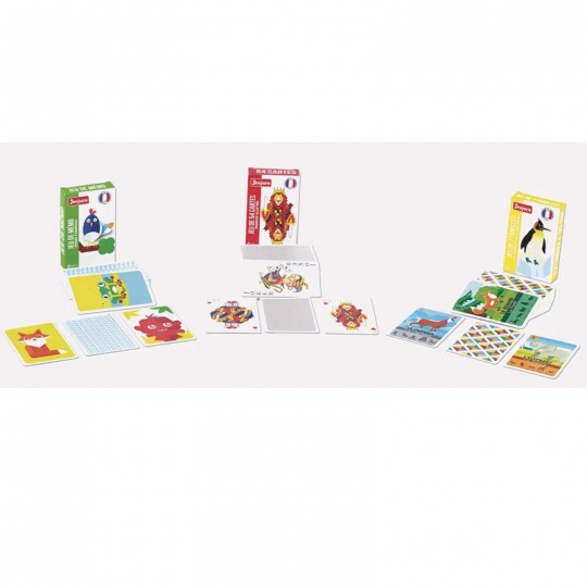 Coffret 3 jeux de cartes - Jeujura Jeujura - 2