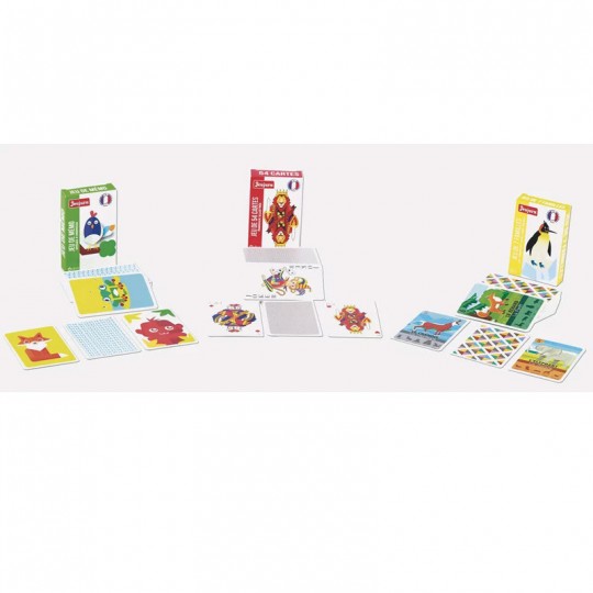 Coffret 3 jeux de cartes - Jeujura Jeujura - 2