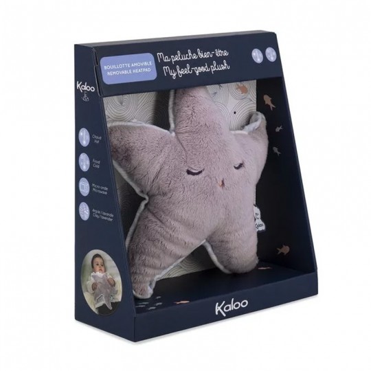 Peluche bouillotte chaud et froid Étoile de mer petit - Kaloo kaloo - 1