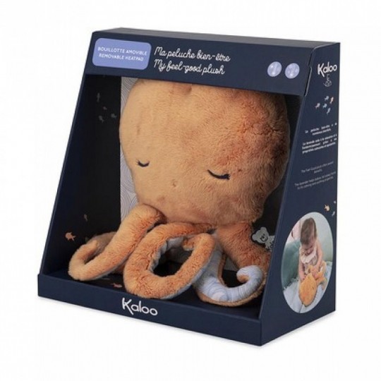 Peluche bouillotte chaud et froid Poulpe medium - Kaloo kaloo - 1