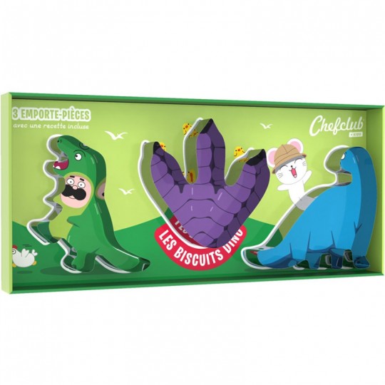 Emporte-pièces les Biscuits Dino Chefclub - 1
