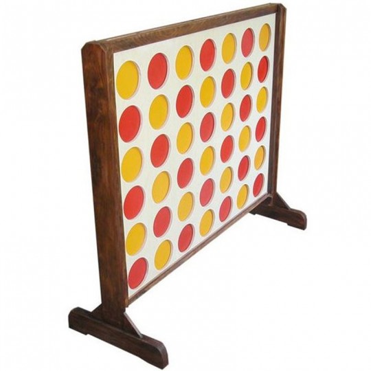 Jeu du Big 4 - Puissance 4 géant 115x90cm Carrom Art - 1