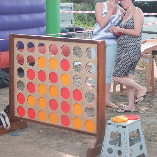 Jeu du Big 4 - Puissance 4 géant 115x90cm Carrom Art - 3