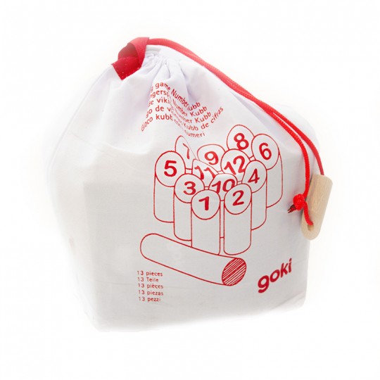 Quilles finlandaises - sac en coton Goki Goki - 2