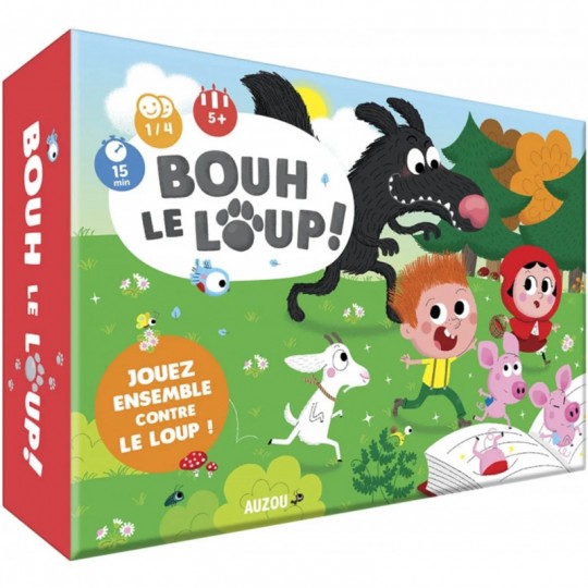 P'tit jeu : Bouh le Loup ! - Auzou Auzou - 1