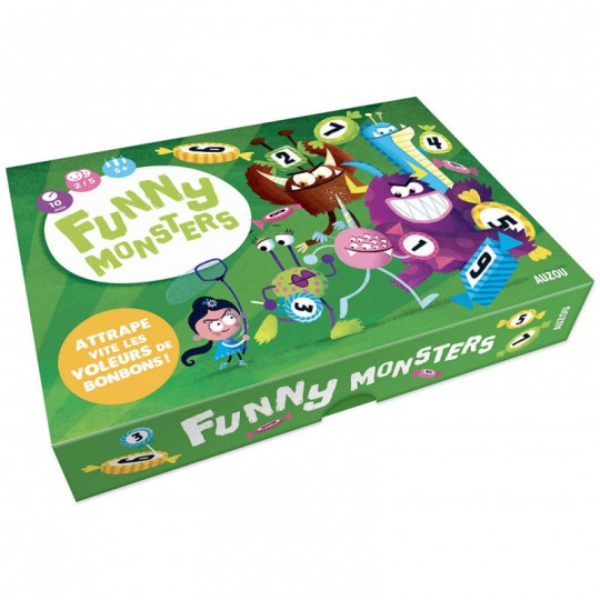 P'tit jeu de Funny Monsters - Auzou Auzou - 1