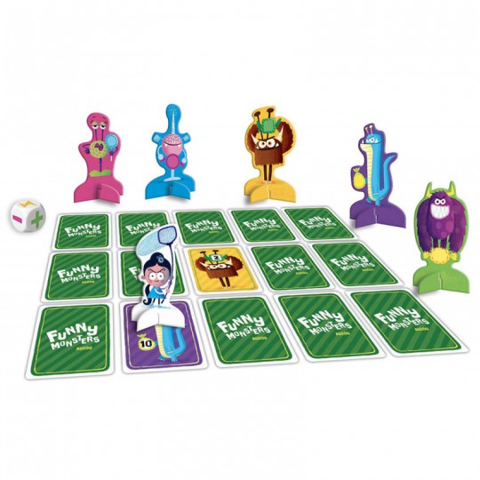 P'tit jeu de Funny Monsters - Auzou Auzou - 2