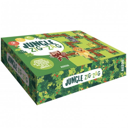Ma boite de jeux jungle zigzag - Auzou Auzou - 2