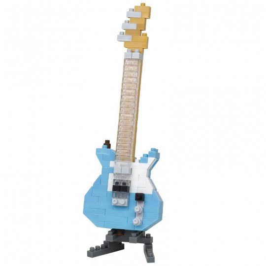 Guitare Electrique bleu pastel - Mini series NANOBLOCK NANOBLOCK - 1