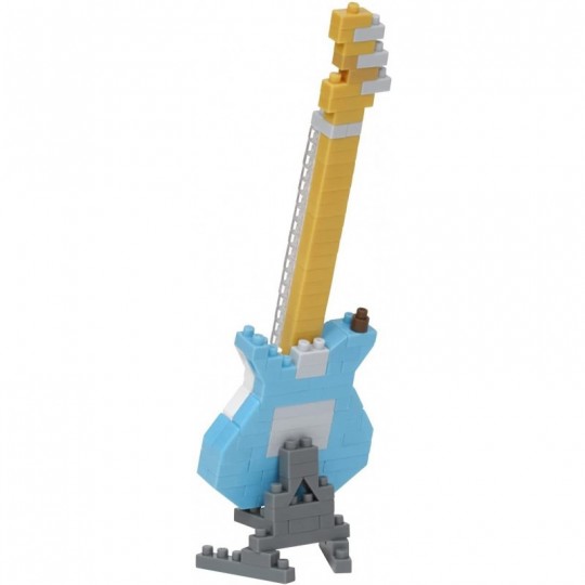 Guitare Electrique bleu pastel - Mini series NANOBLOCK NANOBLOCK - 2