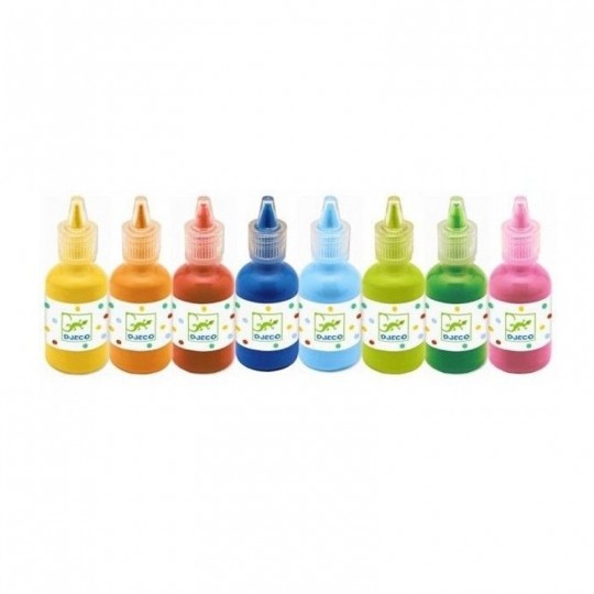 8 bouteilles de gouache - Djeco Djeco - 2