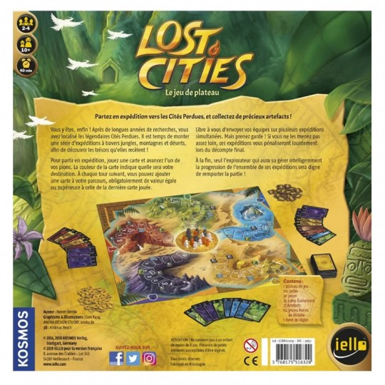 Lost Cities - Jeu de Plateau iello - 3