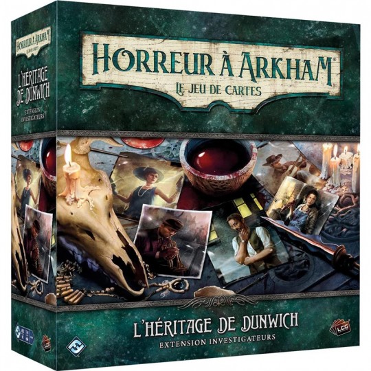 Horreur à Arkham : Le Jeu de Cartes - L'Héritage de Dunwich - Extension Investigateurs Fantasy Flight Games - 1