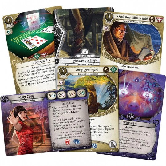 Horreur à Arkham : Le Jeu de Cartes - Aux Confins de la Terre Extension Investigateurs Fantasy Flight Games - 2