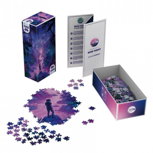 Puzzle Universe 1000 pcs - Neon Forest iello - 2