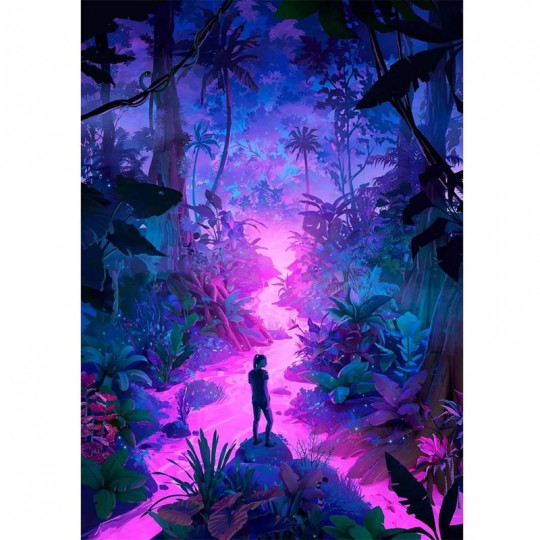 Puzzle Universe 1000 pcs - Neon Forest iello - 3