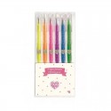 6 stylos gel fluo - Djeco Djeco - 1 6 stylos gel fluo - Djeco Djeco - 1