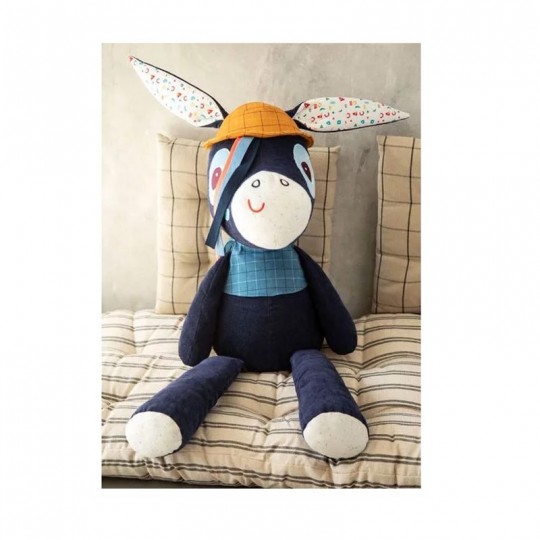 Grande peluche Ignace l'âne 90 cm - Lilliputiens Lilliputiens - 2