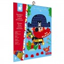 Kit Créatif Mosaïques Pirates - Janod Janod - 1 Kit Créatif Mosaïques Pirates - Janod Janod - 1