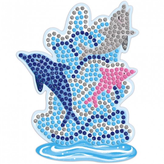 Kit Créatif Mosaïques Dauphins et Sirènes - Janod Janod - 3