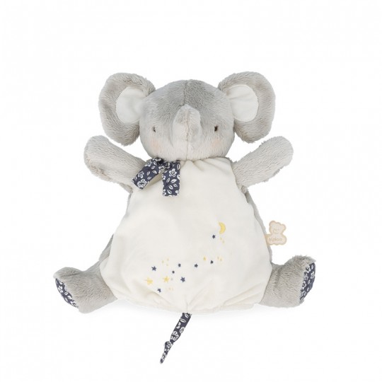 Doudou marionnette Eléphant - Petites Chansons Kaloo kaloo - 1