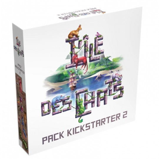 L'île des Chats - Pack Kickstarter n°2 Lucky Duck Games - 1