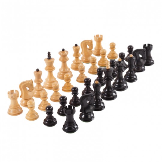 Boite de rangement - Pièces d'échecs 93mm (Naturel) - BCD JEUX