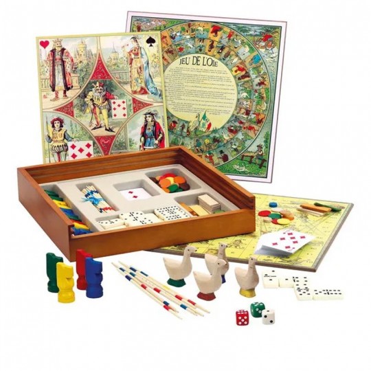 Mon Coffret de Jeux tradition - l'arbre à jouer Jeujura - 2