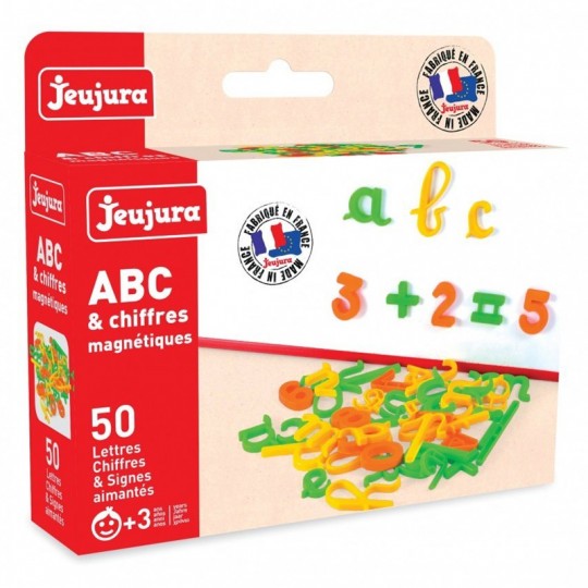 Coffret de 50 lettres cursives, chiffres et signes - Jeujura Jeujura - 1