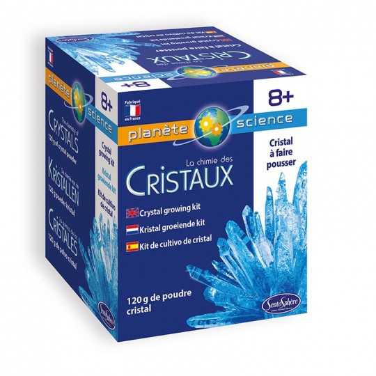 La Chimie des Cristaux - Cristal bleu SentoSphère - 2