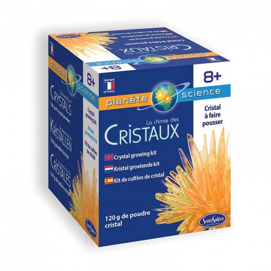 La Chimie des Cristaux - Cristal jaune SentoSphère - 2