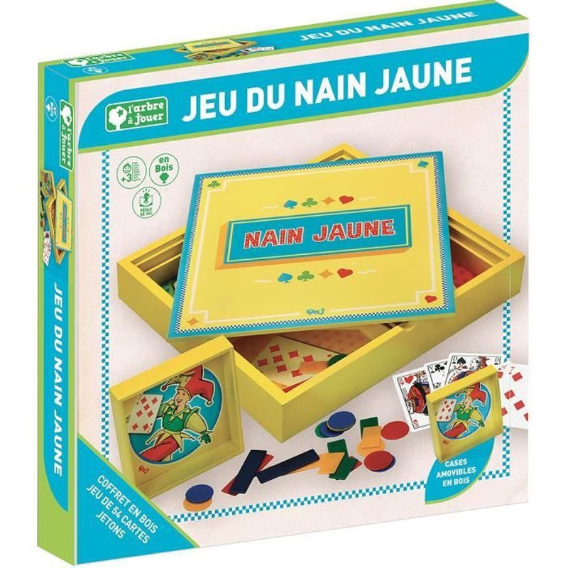Jeu du Nain Jaune - Un jeu JeuJura - Acheter sur la Boutique BCD JEUX