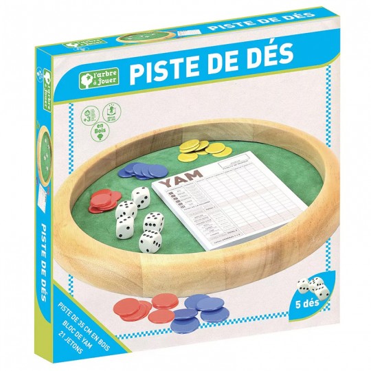 Piste de dés en bois 35 cm - Jeujura Jeujura - 2