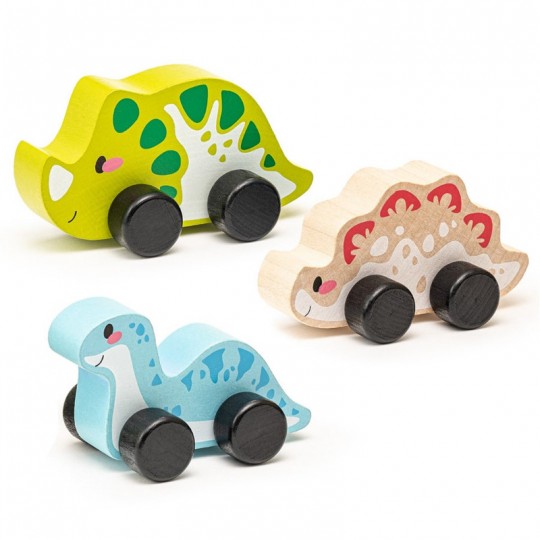 Véhicules : Dinosaures joyeux - Cubika Toys Cubika Toys - 1