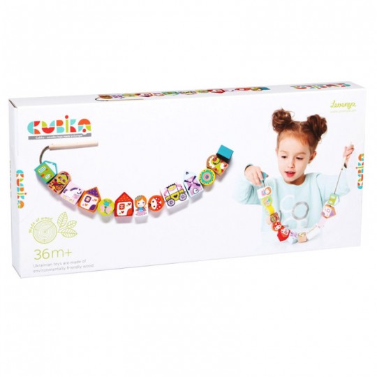 Jeu de laçage Conte de fées - Cubika Toys Cubika Toys - 2