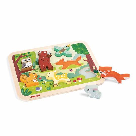 Chunky Puzzle Foret Janod - 2