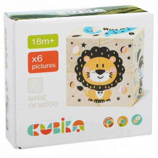 Puzzle cube Animaux - Cubika Toys Cubika Toys - 3