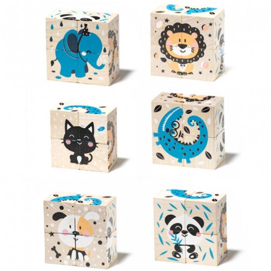 Puzzle cube Animaux - Cubika Toys Cubika Toys - 2