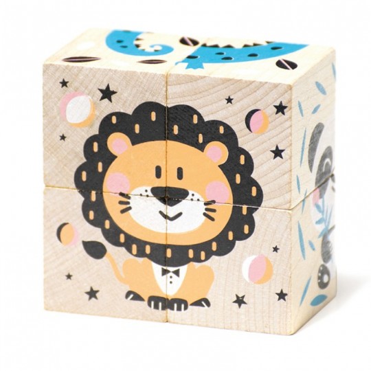 Puzzle cube Animaux - Cubika Toys Cubika Toys - 1