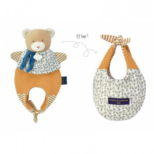 Doudou Ours brun Amusette 3 EN 1 : Les petits futés - Doudou et Compagnie Doudou et compagnie - 3