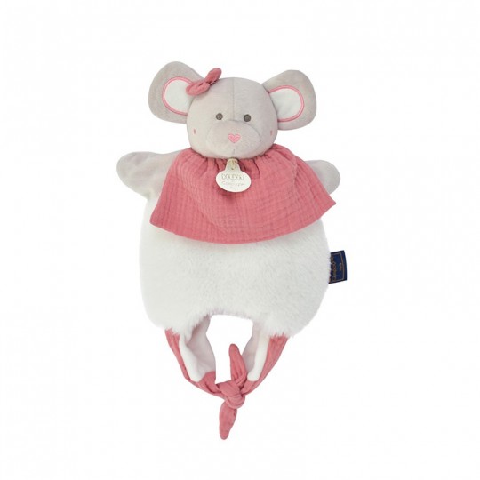 Doudou Souris grise Amusette 3 EN 1 : Les petits futés - Doudou et Compagnie Doudou et compagnie - 1