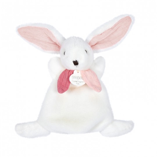 HAPPY BOHO Petit Doudou lapin 17 cm : HAPPY DOUDOU TO YOU ! - Doudou et Compagnie Doudou et compagnie - 1