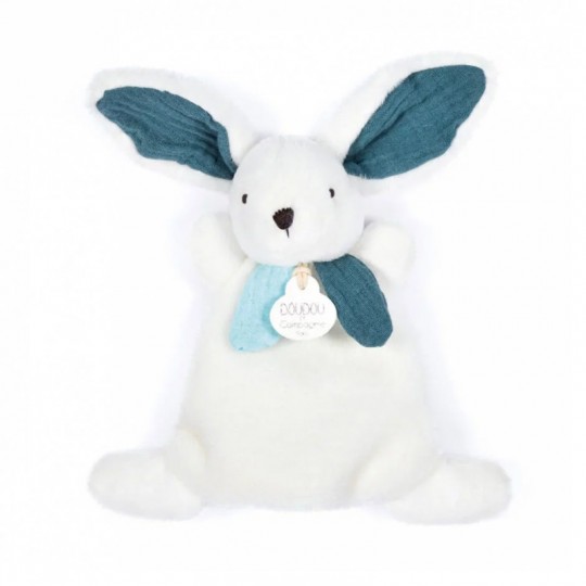 HAPPY POP Petit Doudou lapin 17 cm : HAPPY DOUDOU TO YOU ! - Doudou et Compagnie Doudou et compagnie - 1