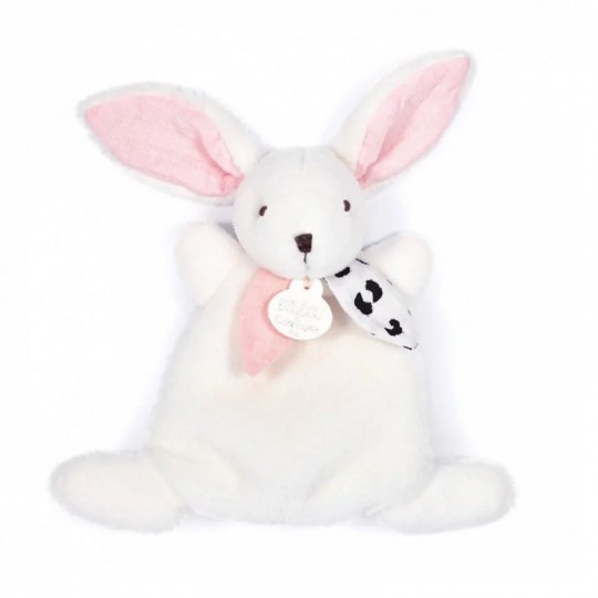 HAPPY BLUSH Petit Doudou lapin 17 cm : HAPPY DOUDOU TO YOU ! - Doudou et Compagnie Doudou et compagnie - 1